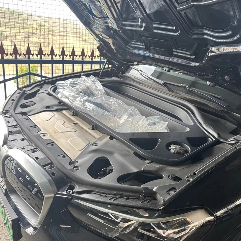 BMW IX3 2019 2020 2021 2022 2023 2024 엔진 트렁크 정리함 엔진룸 후드 수납 개조 액세서리