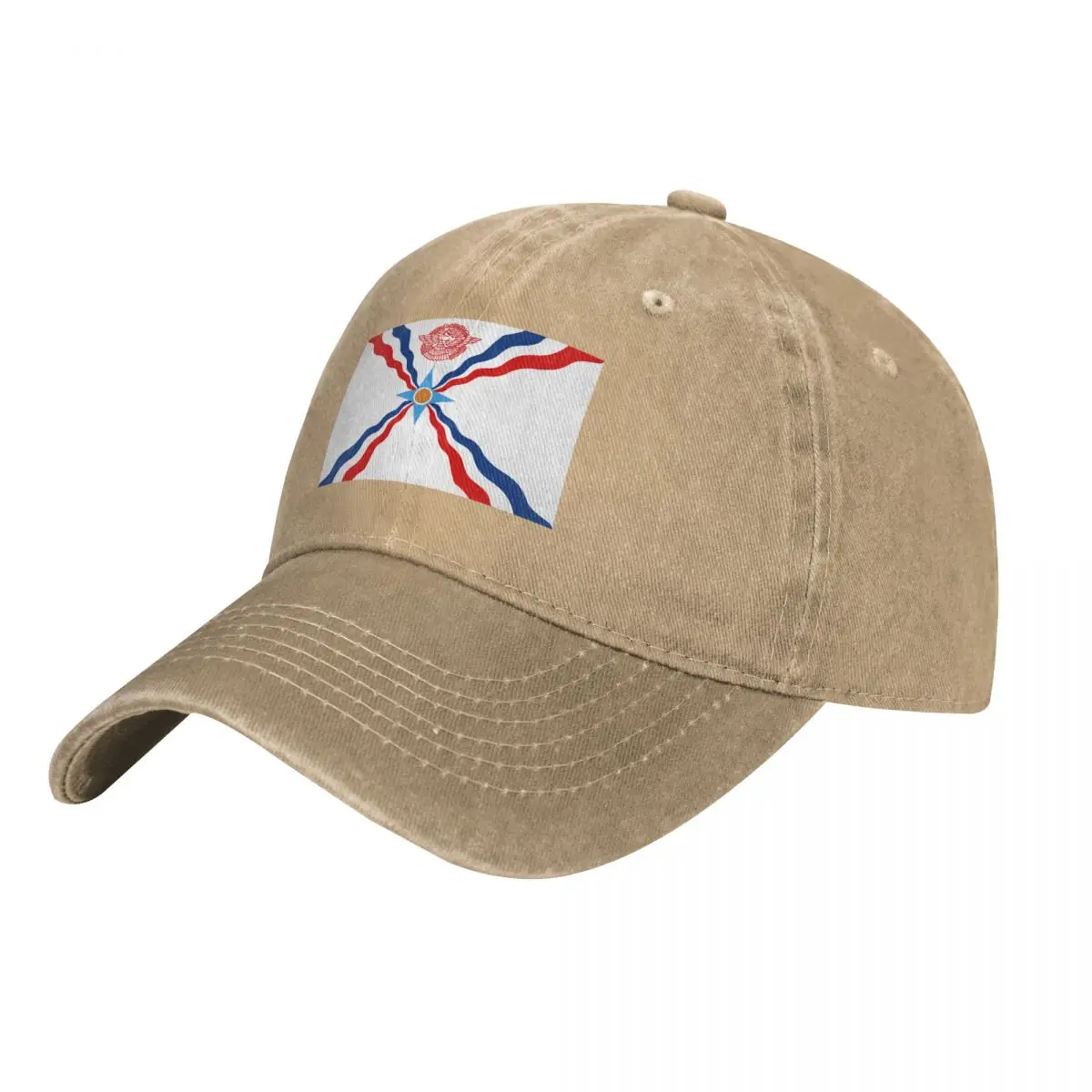 

Assyrian flag Cowboy Hat birthday Icon Mens Cap Women'S