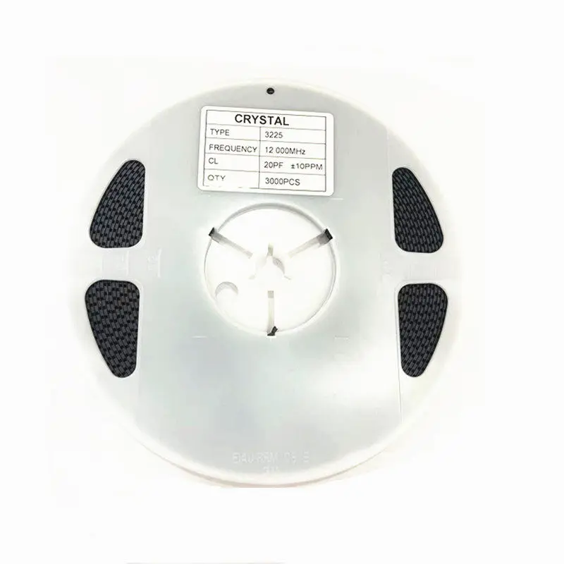 100개 3225 4P SMD 패시브 크리스탈 발진기 8MHz 석영 공진기