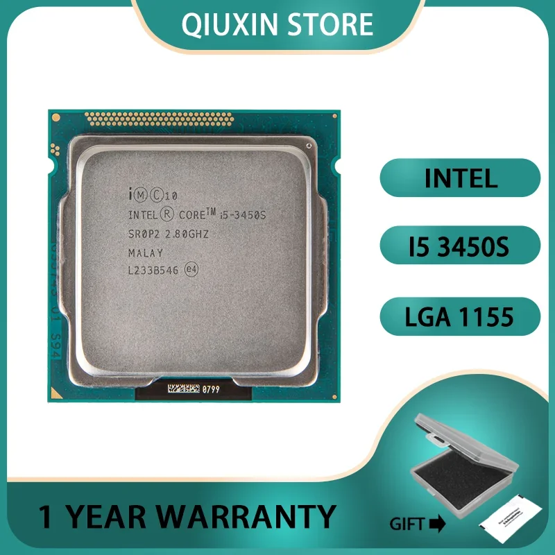 Processore Cpu I5-3450S Sr0P2 Per Processore Intel Core Cpu Lga 1155 2.8Ghz 65W Cpu I5
