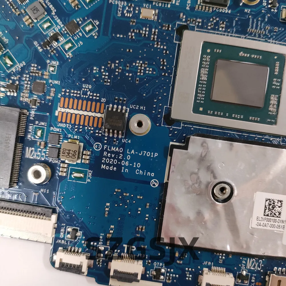 FOR Lenovo Ideapad 5-14ARE05 Laptop Motherboard, LA-J701P With AMD 