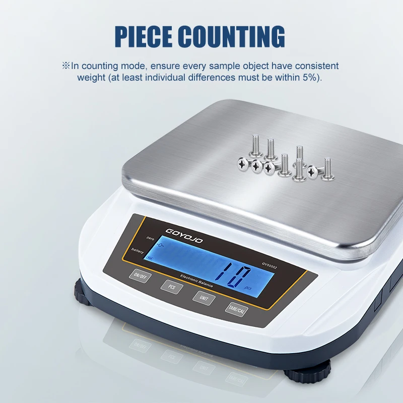 Balance électronique de laboratoire numérique de précision 5 kg 0,01 g avec écran rétroéclairé, idéale pour la bijouterie et la cuisine (100-240 V)._voghion.com