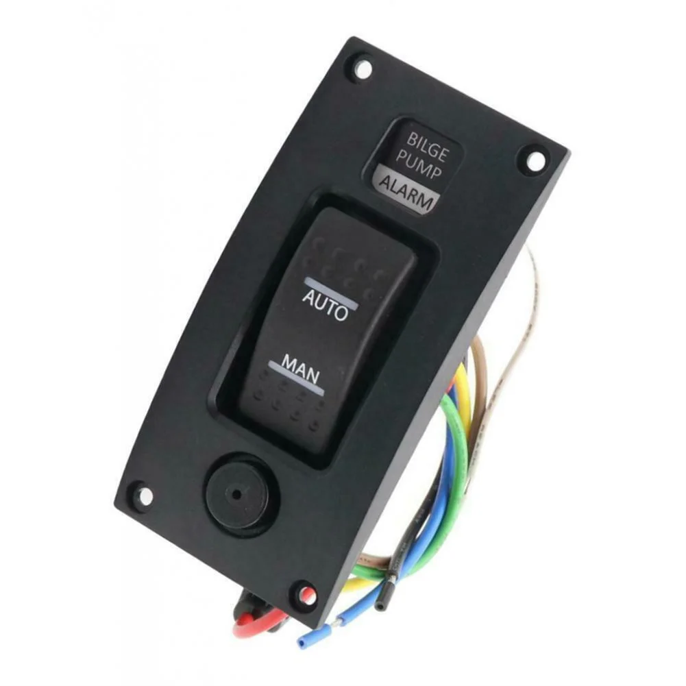 내구성 하이 퀄리티 핫 스위치 패널 펌프 액세서리, 자동 오프 수동 곡선 모양 플라스틱, DC 12V 20A, 신제품