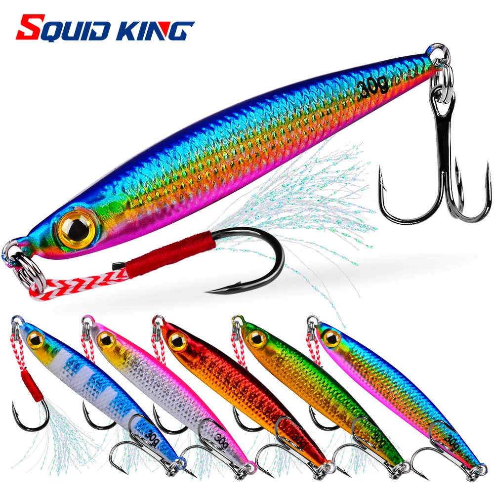 

1Pcs/lot 7g 10g 15g 20g Cast Metal Baits Spinner Fishing Lures Jigs Trout Fishing Hard Tackle Fish Jigging Set Bait