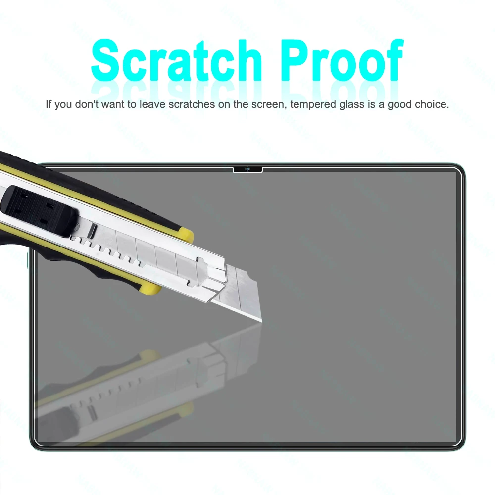 2 Pieces HD Scratch Proof Screen Protector Tempered Glass For N-ONE NPad Q 10.1-inch Tablet Protective Film Free Bubble 5