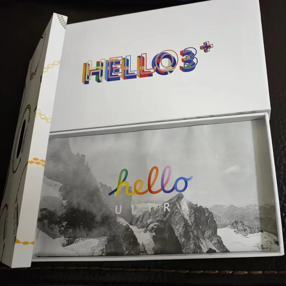 

New Original Hello Watch 3 Plus AMOLED 4GB RON Smartwatch Ultra NFC Compass Bluetooth Call Clock TWS Music Smart Watches For Men