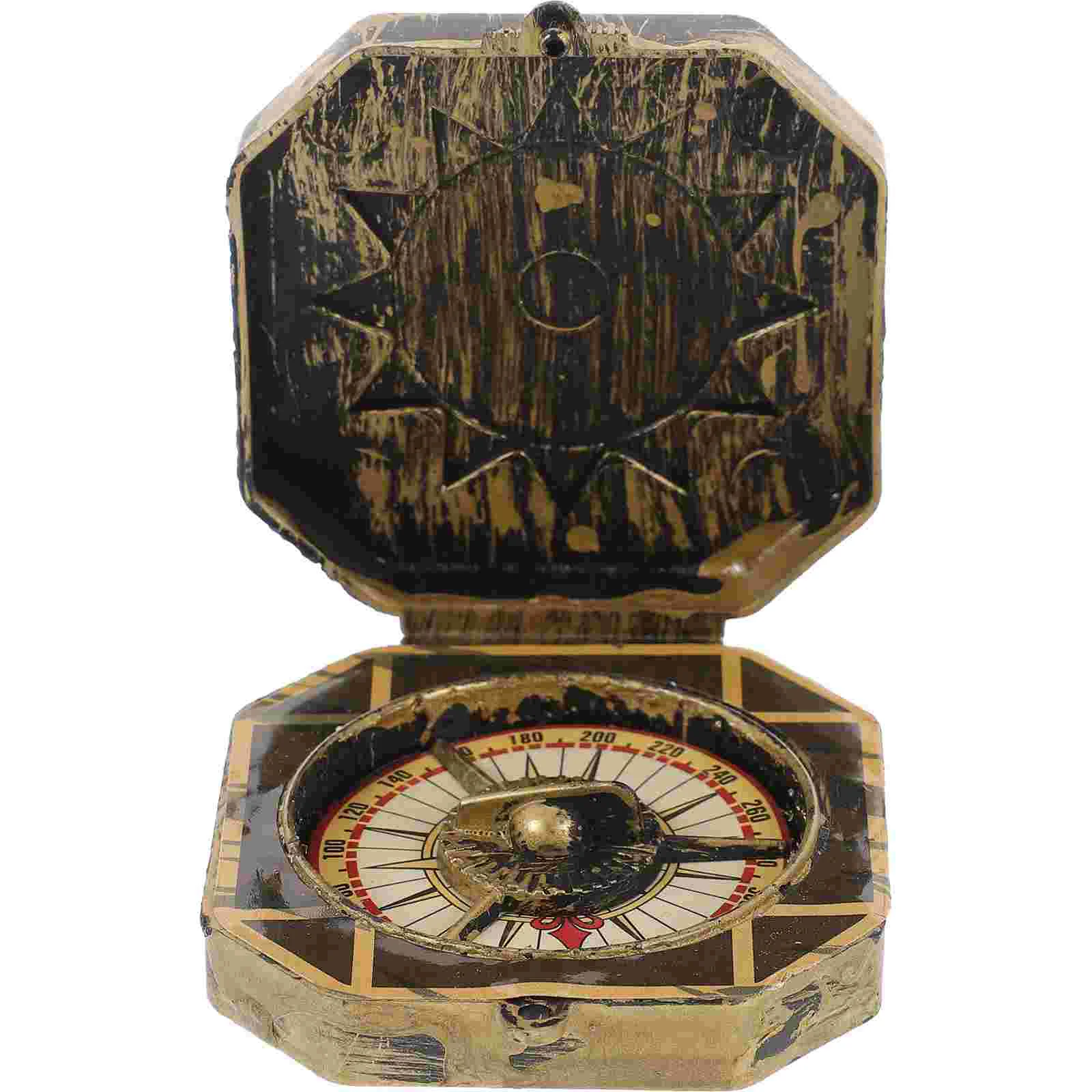 

Unique Christmas Pirate Captain Compass Toy Vintage Halloween Party Fancy Toy Compass Gift Kids For Decoration Toy