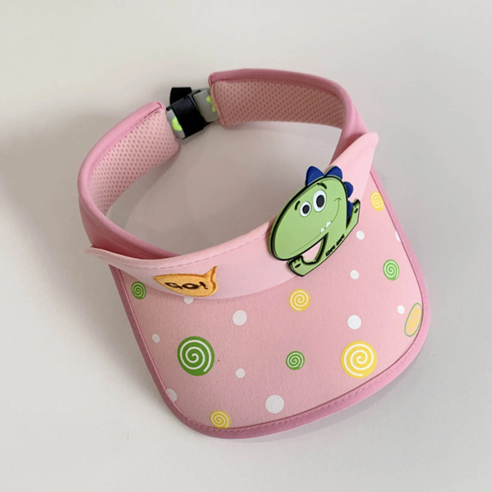 Baby Hats Children Hat Girls Boys Summer Empty Top Hat Dinosaur Cartoon Prints Cap Sun Visor для новорожденных