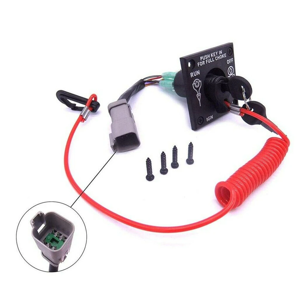 

Ignition Switch New OEM BRP Ignition Safety Cut-Off Key Switch 176408, 0176408