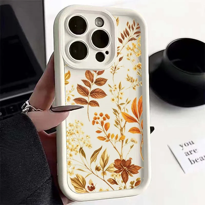 Autumn Mushrooms TPU Shockproof Phone Case