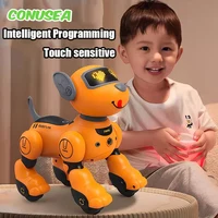 Rc Intelligent Dog Smart Robot Programming Voice Dialogue Touch Sensitive Interactive Puppy Children's Puzzle Educational Toys 1