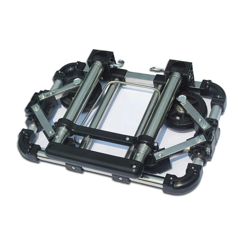 

Full Folding Stainless Steel Luggage Car Bearing Capacity 30kg Luggage Easy to Carry Trolley Suitcase Schoolbags Shopping Carts