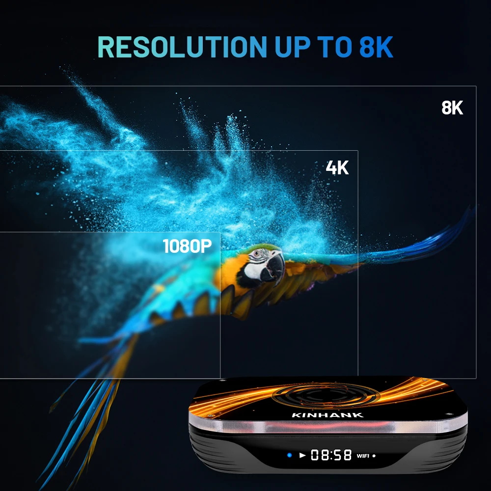 KinHank Super Console X3 Plus Has 60000+ Retro Games Video Game Console with 3 in 1 System Support 4K UHD 2.4G/5GWiFi Pluy&Play