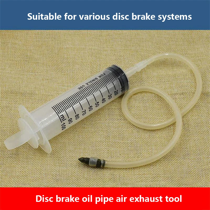 Brake Fluid Extractor Brake Hose Bleed Air Tool Fluid Drained Bleeder Tool Universal Motorcycle Accessories Oil Extractor