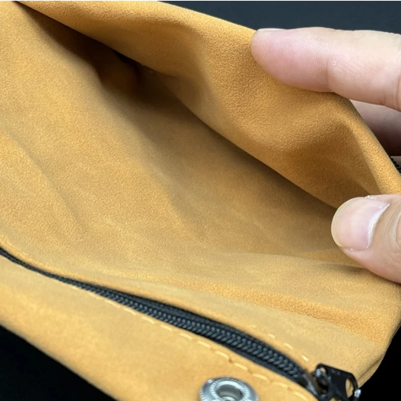 Fine Leather Tobacco Storage Bag Fashion and Portable Smoking Pipe Tobacco Organizers Practical Handmade Pipe Bag Smoking Tools 5
