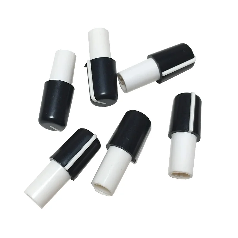 5pcs D Inner Hole 6MM 11X29 Plastic Knob Cap Diameter 11mm Height 29mm Potentiometer Encoder Knob 180 Degree potentiometer knobs