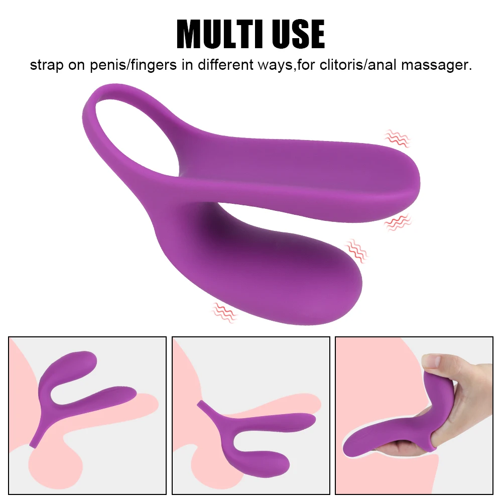 On Vibrators Strap Ring For Men Extender Stretcher Delay Ejaculation Women Clitoris Anal Stimulator Sex_voghion.com