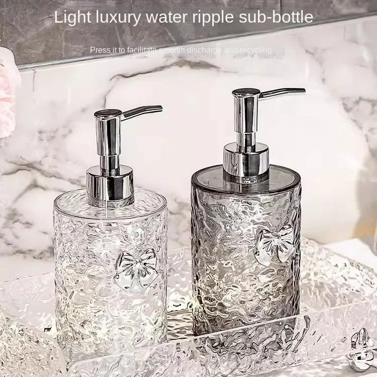 Hands Foaming Soap Dispenser Press-type Bathroom Liquid Soap Bottle Refillable Dish Container Hand Washer Soap Dispenser Soap Dispenser Bottle Foaming Soap Dispenser Foam Pump Bottle