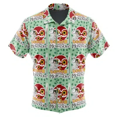 Raphael Teenage Mutant Ninja Turtles Button Up Hawaiian ShirtMen's Japanese Casual Shirt Summer Parent-child Wear 4