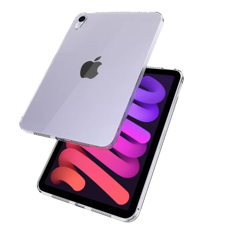 Premium Clear Soft Silicone TPU Tablet Case - Lightweight & Protective Cover