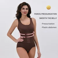 Body Shaper femmes sans couture ventre contrôle minceur gaine ventre plat pour sous-vêtements grande taille Shapewear Body Fajas Colombianas 5