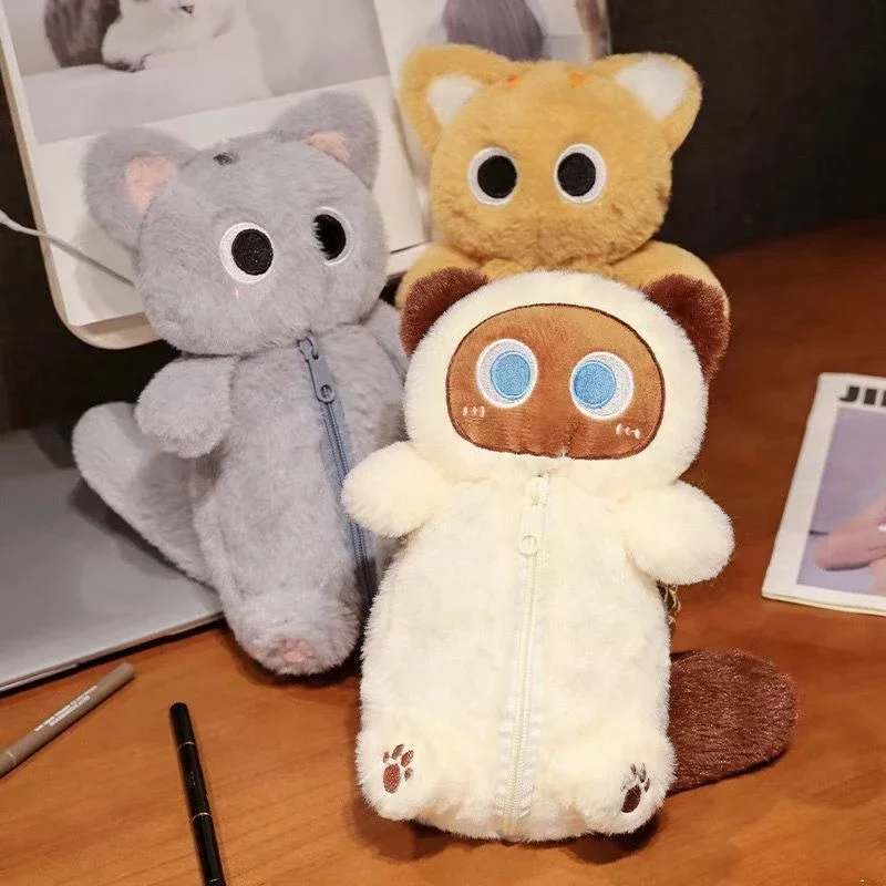 Plush Rabbit Pencil Case For Student School Supplies