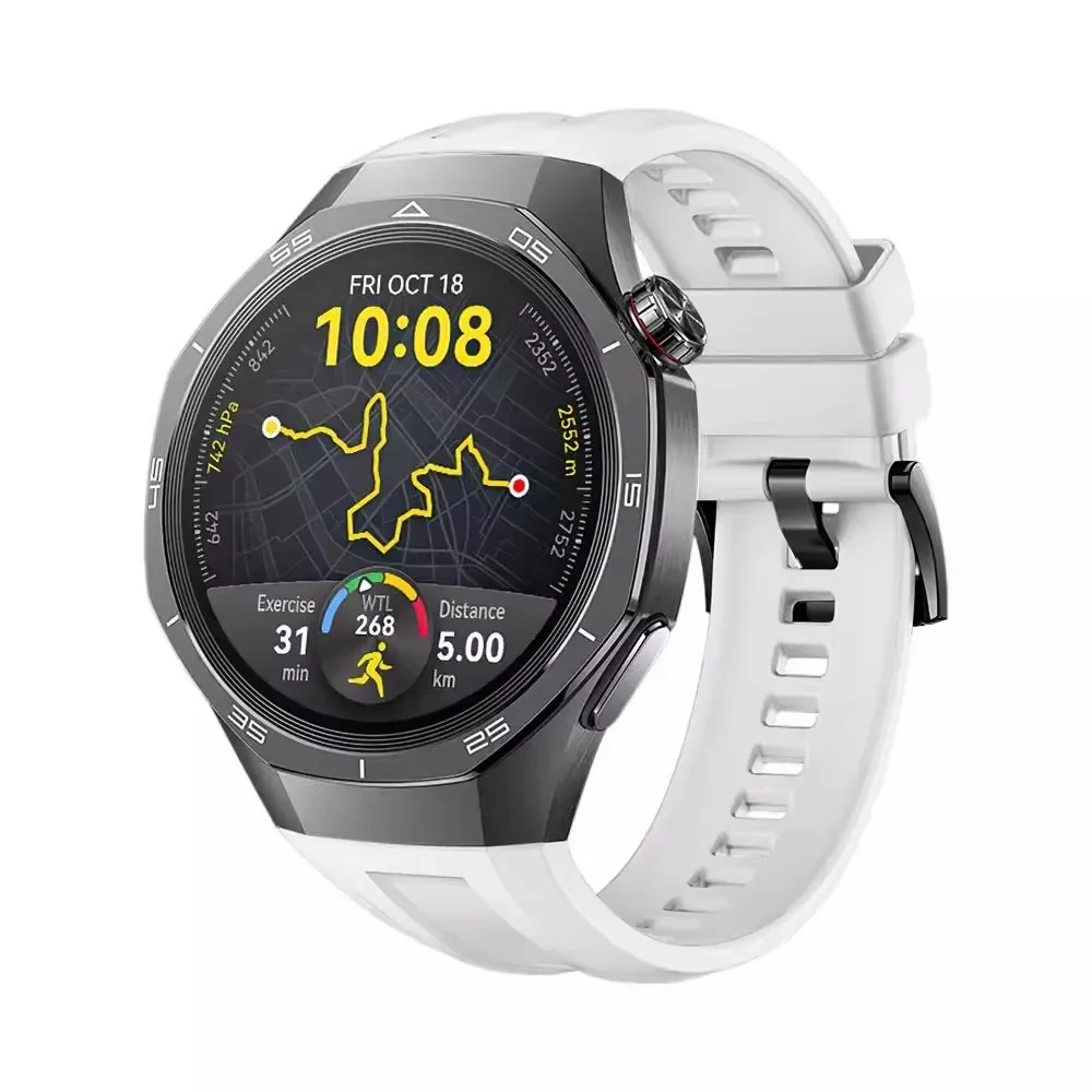 Premium 22mm Silicone Smartwatch Strap - High-Performance Watchband Bracelet