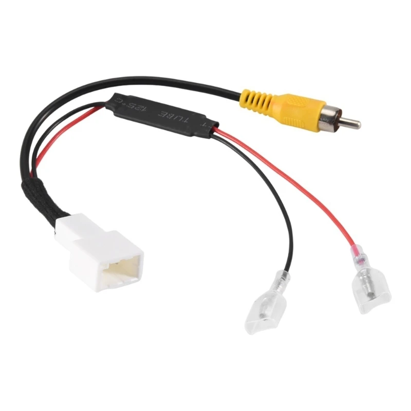 

Reverse Camera Video Wire Cable Plug Adapter 4 Pins Plug Harness Reversing Car Navigation Connector Accessories