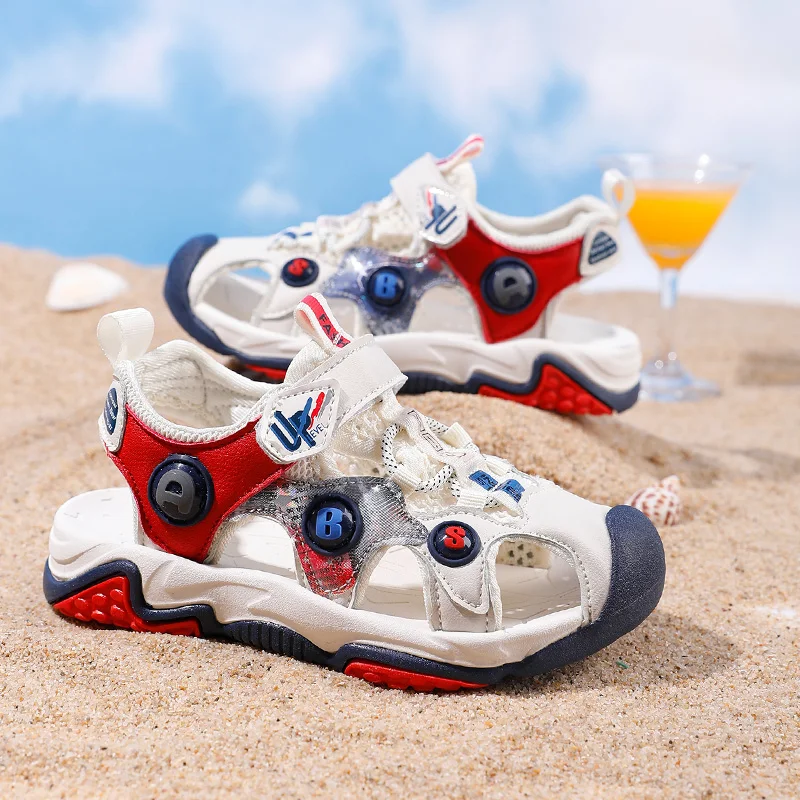 LEMAI Children sandals 2022 new summer children's sandals boys primary school students comfortable soft bottom kids sandals bata children's sandals