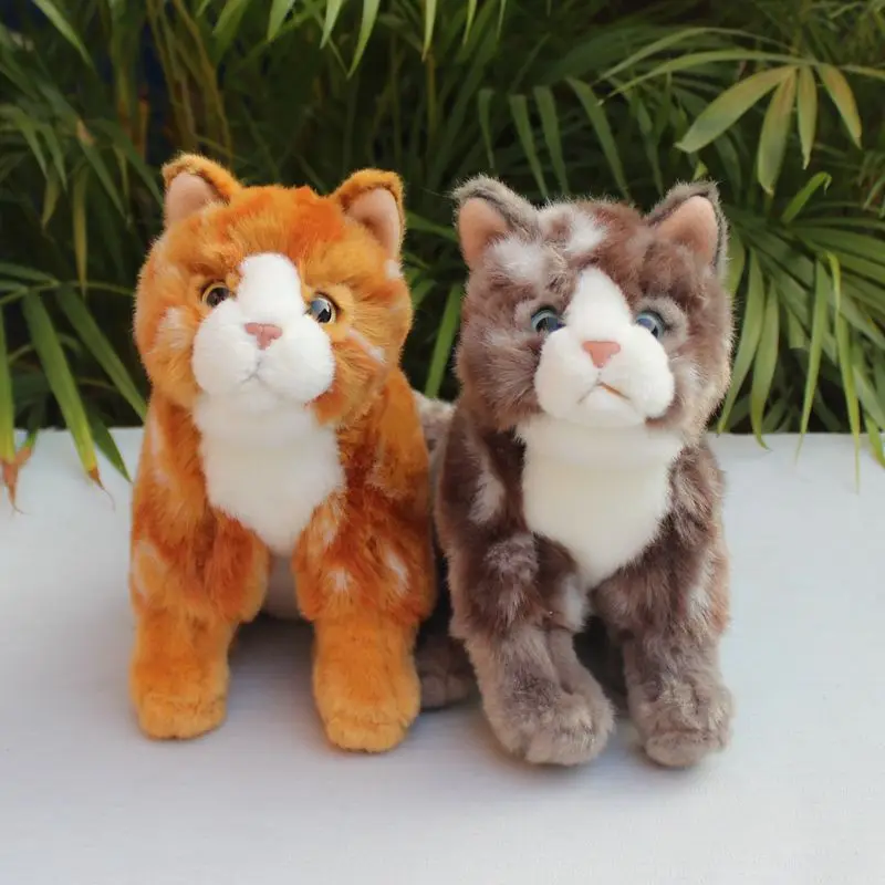 Realistico Civet Cat High Fidelity Cute Plushie Dragon Li Peluche Animali Realistici Simulazione Bambola Di Pezza Kawai Toy Gifts Kid