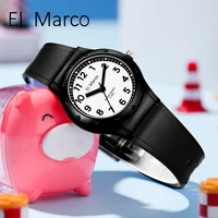 SANDA Fashion Ladies Cute Cartoon Kids Watches Women Children's Quartz Watch Soft Silicone Watchband Creative Boys Girls Clock