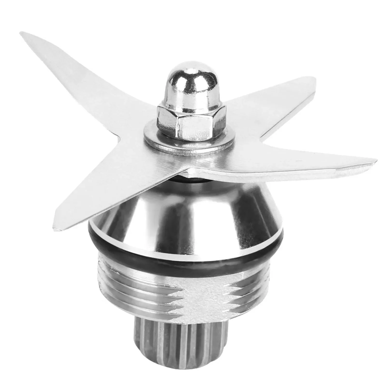Aço inoxidável Blender Blade Assembly Substituição, 4-Blades