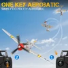P47 Thunderbolt RC Airplane  2.4G 4CH 6 Axis 400mm Wingspan RC Aircraft One Key Aerobatic RTF Glider Plane Toys Gifts 3