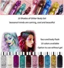 Body Glitter Gel Sequins Long Acting Face Eyes Hair Prom Party Mermaid Scales Not Easy To Take Off Eye Shadow Stage Makeup 5