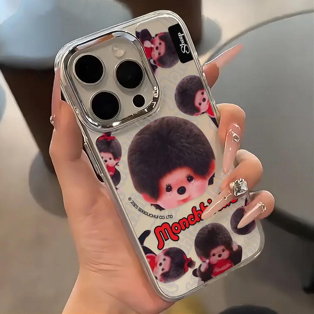 Lovely Cartoon M-Monchhichi Phone Case - Adorable Protective Cover