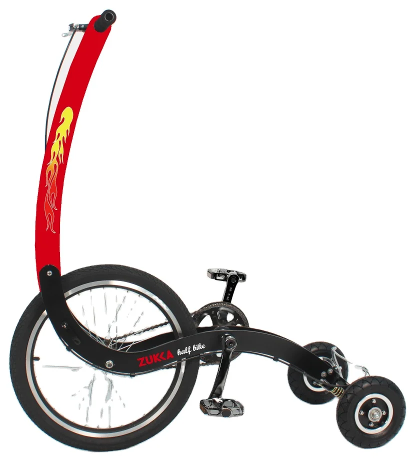 half bike  ハーフバイク Halfbike | The compact and light stand up bike, anywhere