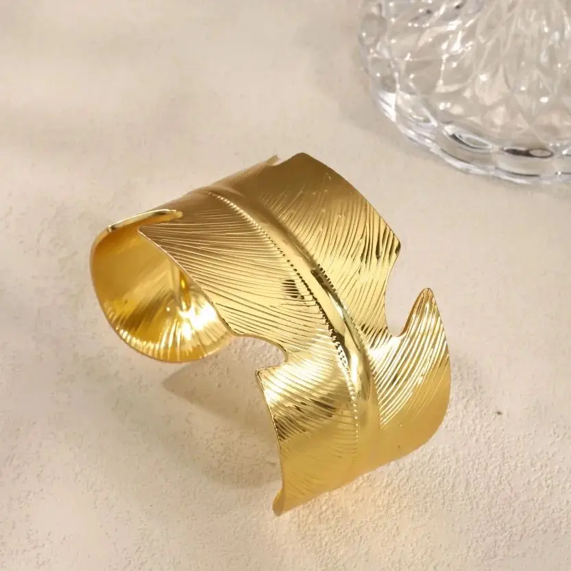 Stainless Steel Bangles For Women Gold Plated