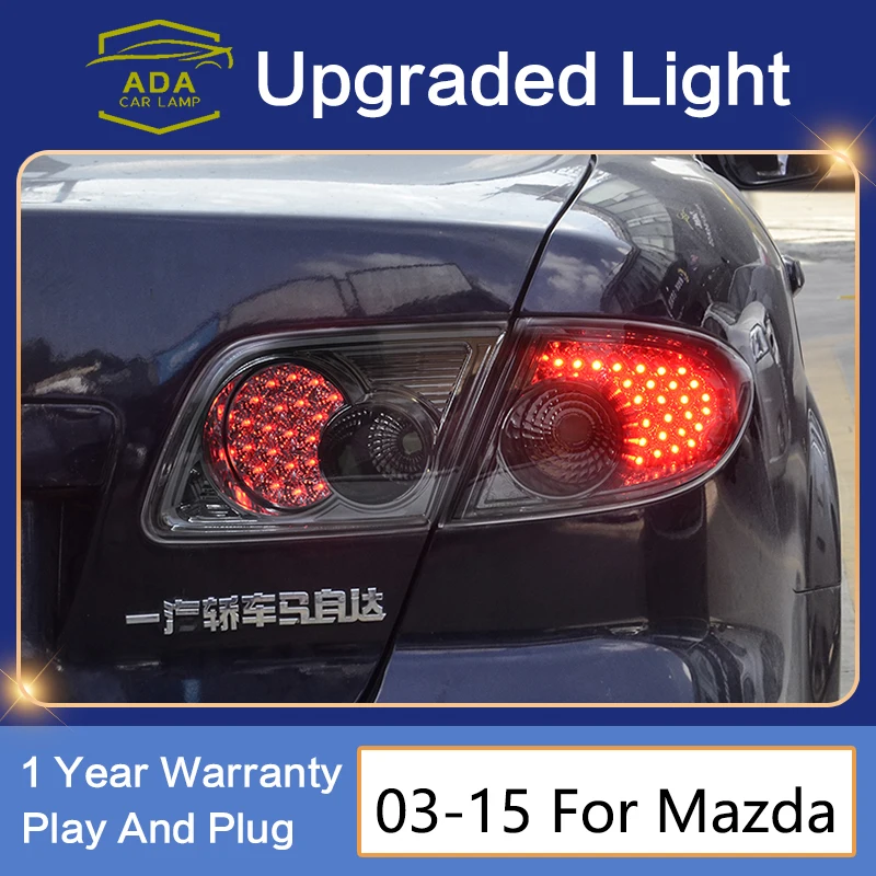

Задний фонарь для Mazda 6 Atenza s LED 2003-2015, задний фонарь, парковочный свет, фонарь заднего хода s