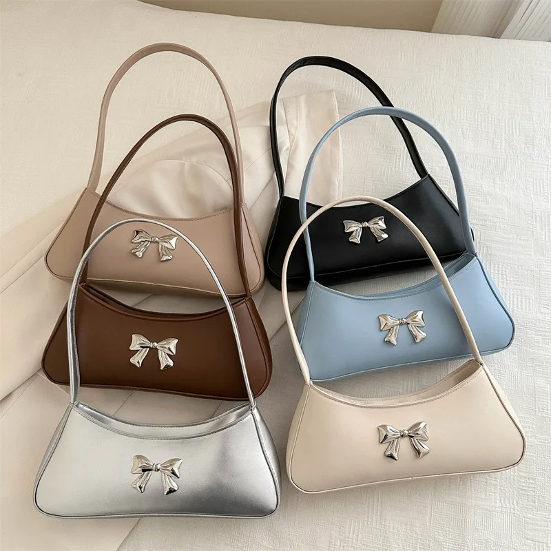 Retro Shoulder Armpit Bag for Women Korean All-Match Crossbody Bag Ins Trendy Versatile Underarm Design Handbag New
