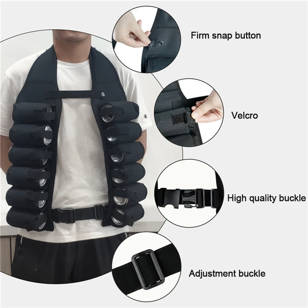 Beer Drinking Vest for Outdoor