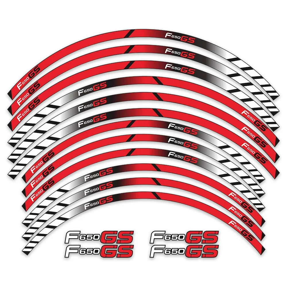 

For BWM F650GS F 650GS F650 GS Motorcycle Parts Contour Wheel Decoration Decal Sticker - 2