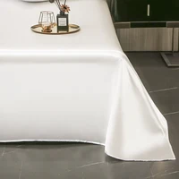 High End Satin Sheets, Soft And Comfortable Solid Color Sheets, Luxurious Single And Twin Bed Sheets 2