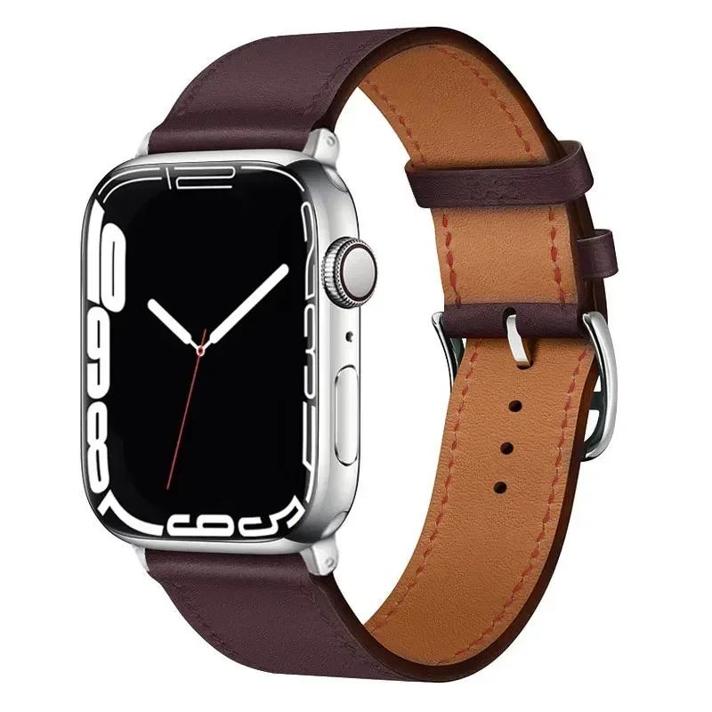 Sport Leather Watch Strap - Premium Replacement Bracelet