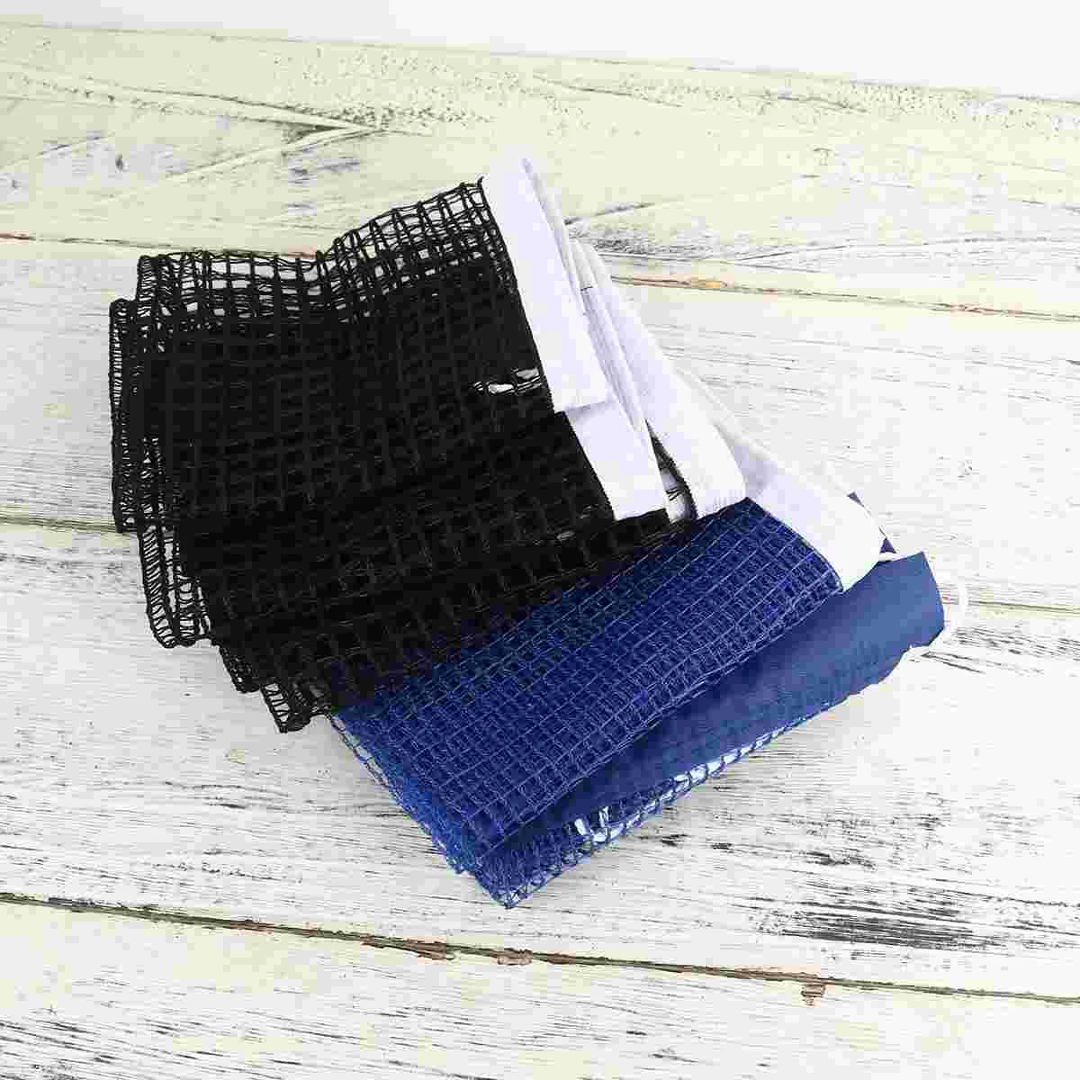 

2PCS Reusable Outdoor Pong Set Replacement Net Set Replacement Net Nylon Without Replace Without Reusable Regulation Pong Net