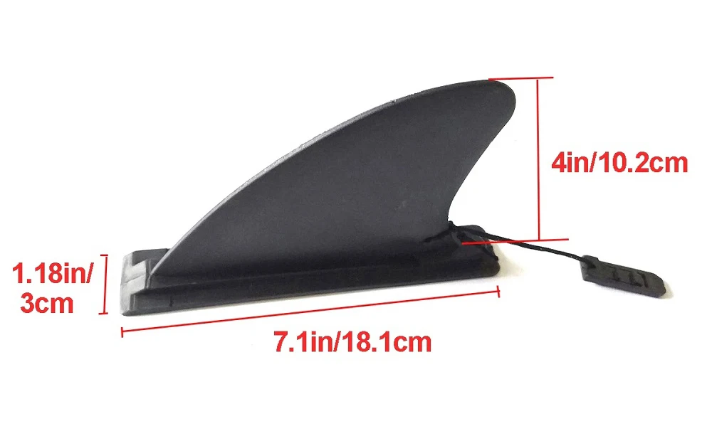 Description Picture 4 of item4 Inch Slide-in Sup Fin Surf Water Wave Fin Inflatable Stand Up Paddle Board Surfboard Side Fin Surfing Accessories