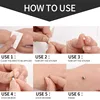 Stainless Steel Fake Nose Ring Sticker Non Piercied Lip Nails Ear Stud for Women Men Pack Fake Eyebrow Lip Piercing Body Jewelry 6
