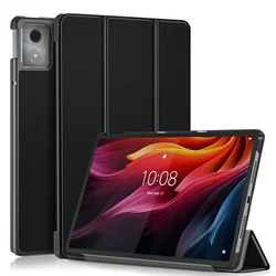 Fashion Paint Smart Leather Cover for K11 Plus(11.45 inch) (Black)