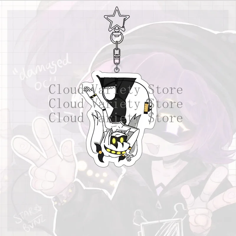Acrylic Murder Drones Pendant Keychain – Stylish Cartoon-Inspired Accessory & Gift