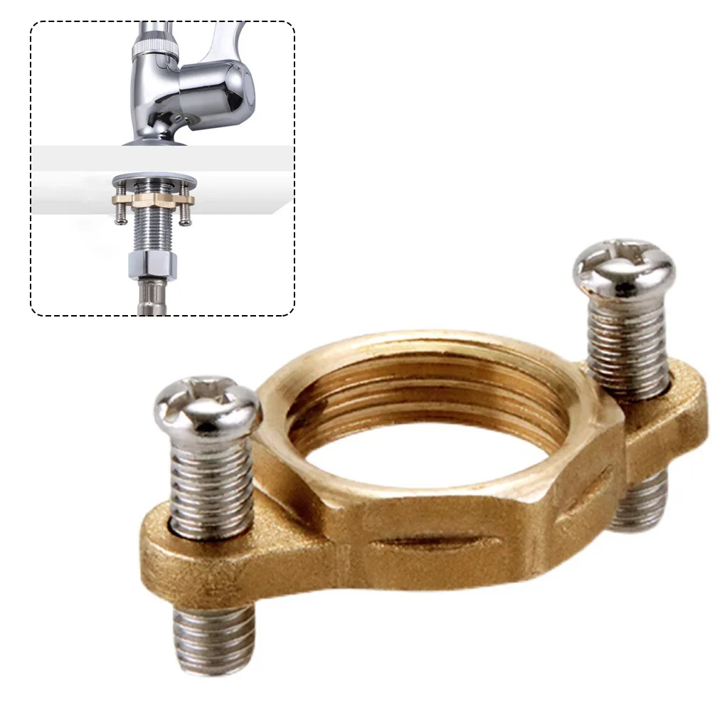 

1set Anti-loosening Fasteners-Faucet Fastener Nut Circlip Washer Anti-loosening For Fixing Faucet Kitchen-Wash Basin Fixing-Tool