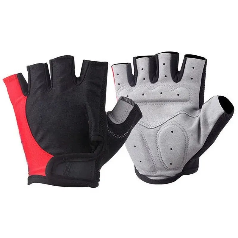 Unisex Breathable Anti-Slip Half Finger Cycling & Gym Gloves
